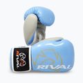 Rękawice bokserskie Rival RB7 Fitness Plus Bag baby blue/grey 3