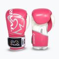 Rękawice bokserskie Rival RB7 Fitness Plus Bag pink/white