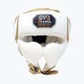 Kask bokserski Rival RHG100 Professional Headgear white/gold