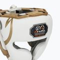 Kask bokserski Rival RHG100 Professional Headgear white/gold 4