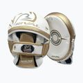 Łapy treningowe trenerskie Rival Professional Punch Mitts white/gold
