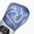 Rękawice bokserskie Rival RS100 Professional blue/silver 5