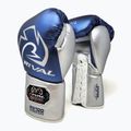 Rękawice bokserskie Rival RS100 Professional blue/silver 2