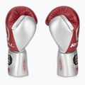 Rękawice bokserskie Rival RS100 Professional red/silver 4