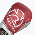 Rękawice bokserskie Rival RS100 Professional red/silver 5