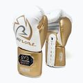 Rękawice bokserskie Rival RS100 Professional white/gold 2