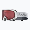 Gogle narciarskie Bollé Bedrock white matte/vermillon