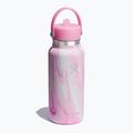 Butelka termiczna Hydro Flask Wide Flex Straw Cap Jelly 945 ml pink swirl 2