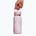 Butelka termiczna Hydro Flask Wide Flex Straw Cap Jelly 945 ml pink swirl 3