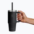 Kubek Hydro Flask Travel Tumbler Clear Lid 710 ml black 5