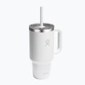 Kubek termiczny Hydro Flask Travel Tumbler Clear Lid white 2