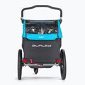 Przyczepka rowerowa Burley  D'Lite X Double aqua 3