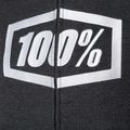 Bluza rowerowa męska 100% Syndicate Zip Hooded Sweatshirt black heather/white 3