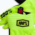 Rękawiczki rowerowe 100% Cognito yellow/black 4