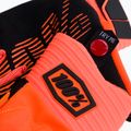 Rękawiczki rowerowe 100% Cognito fluorescent orange/black 4