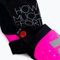 Rękawiczki rowerowe damskie 100% Brisker W neon pink/black 4