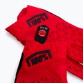 Rękawiczki rowerowe 100% Geomatic red 4