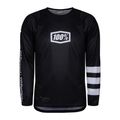 Longsleeve rowerowy męski 100% R-Core 2022 black/white