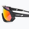 Okulary przeciwsłoneczne 100% Speedtrap soft tact black/hiper red 4