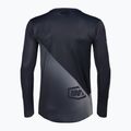 Longsleeve rowerowy męski 100% R-Core X black/grey 2