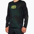 Longsleeve rowerowy męski 100% Airmatic LE black camo