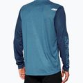 Longsleeve rowerowy męski 100% Airmatic slate blue 2