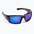 Okulary przeciwsłoneczne Ocean Sunglasses Aruba shiny black/revo blue