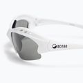 Okulary przeciwsłoneczne Ocean Sunglasses Mauricio shiny white/smoke 4