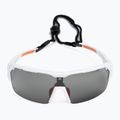 Okulary przeciwsłoneczne Ocean Sunglasses Race matte white/smoked/orange 3