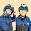 Kask rowerowy dziecięcy Rockbros 10110061001 Kids Helmet blue/white/black 4