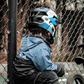 Kask rowerowy dziecięcy Rockbros 10110061001 Kids Helmet blue/white/black 6