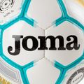 Piłka do piłki nożnej Joma Egeo white/fluor turquoise rozmiar 5 3