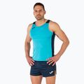 Koszulka do biegania męska Joma Record II turquoise/navy 5