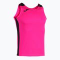 Tank top do biegania męski Joma Record II fluor pink/black 9