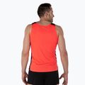 Tank top do biegania męski Joma Record II fluor coral/black 3