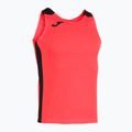 Koszulka do biegania męska Joma Record II fluor coral/black 8