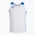 Tank top do biegania męski Joma Record II white/royal 8