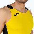 Tank top do biegania męski Joma Record II yellow/black 5