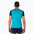 Koszulka do biegania męska Joma Record II fluor turquoise/navy 3