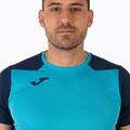 Koszulka do biegania męska Joma Record II fluor turquoise/navy 15