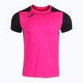 Koszulka do biegania męska Joma Record II fluor pink/black 9