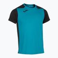 Koszulka do biegania męska Joma Record II turquoise black 9
