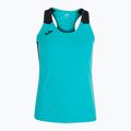 Koszulka do biegania damska Joma Record II Tank Top turquoise/black
