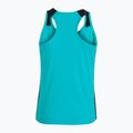 Koszulka do biegania damska Joma Record II Tank Top turquoise/black 2