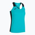 Koszulka do biegania damska Joma Record II Tank Top turquoise/black 3