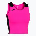 Koszulka do biegania damska Joma Record II Top fluor pink/black