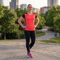 Koszulka do biegania damska Joma Record II fluor coral/black 11