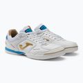 Buty piłkarskie dziecięce Joma Top Flex IN white/gold 5