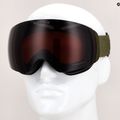 Gogle narciarskie Oakley Flight Deck M matte dark brush/prizm snow dark grey 5