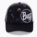 Czapka z daszkiem BUFF Trucker Logo Collection Kaleat black 4